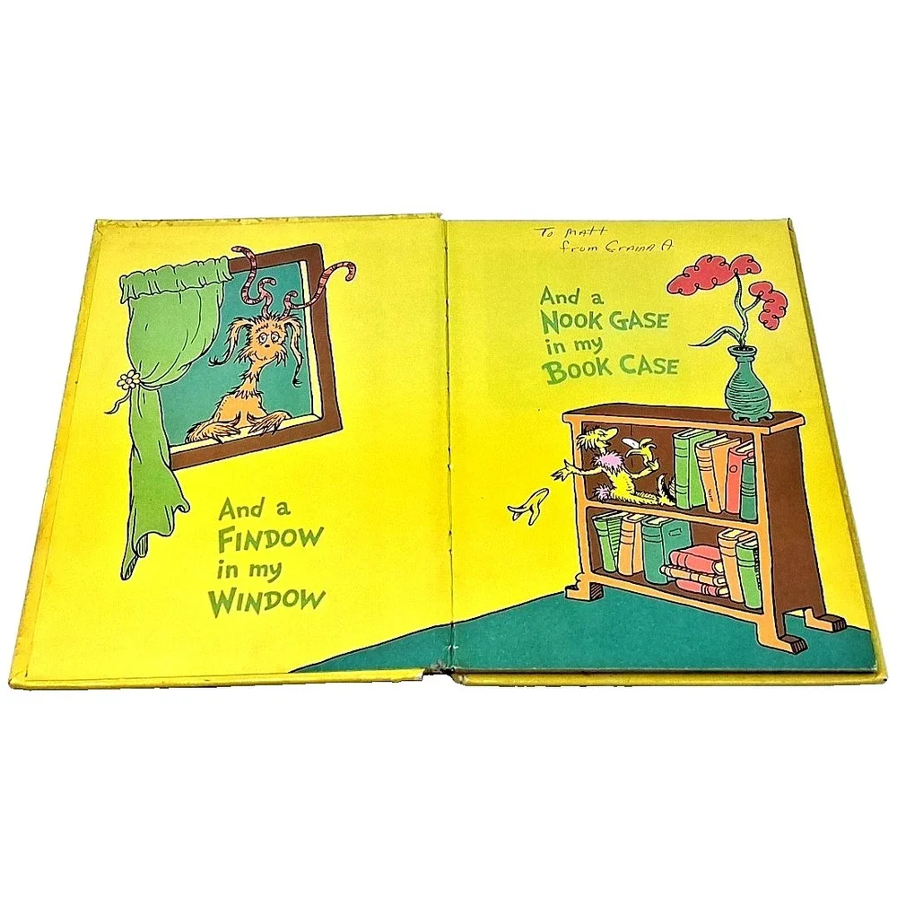 There's a Wocket in My Pocket Dr. Seuss 1st Edition 1974 Bright and Early Books